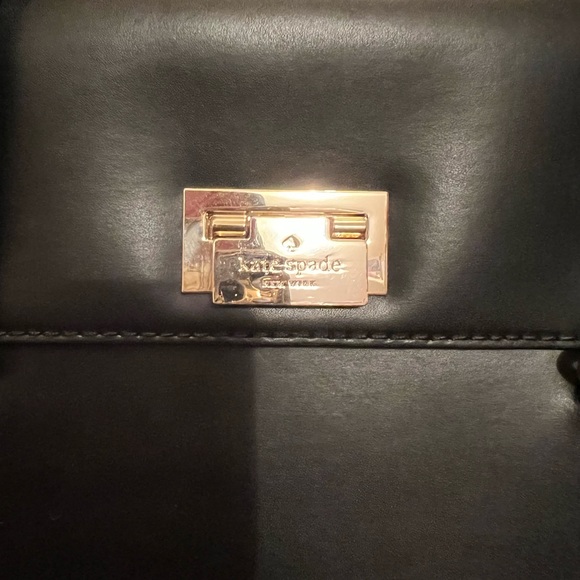 Rare Kate Spade Black Satchel ♠️ - Picture 7 of 7